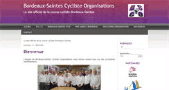 Desktop Screenshot of bordeaux-saintes.com